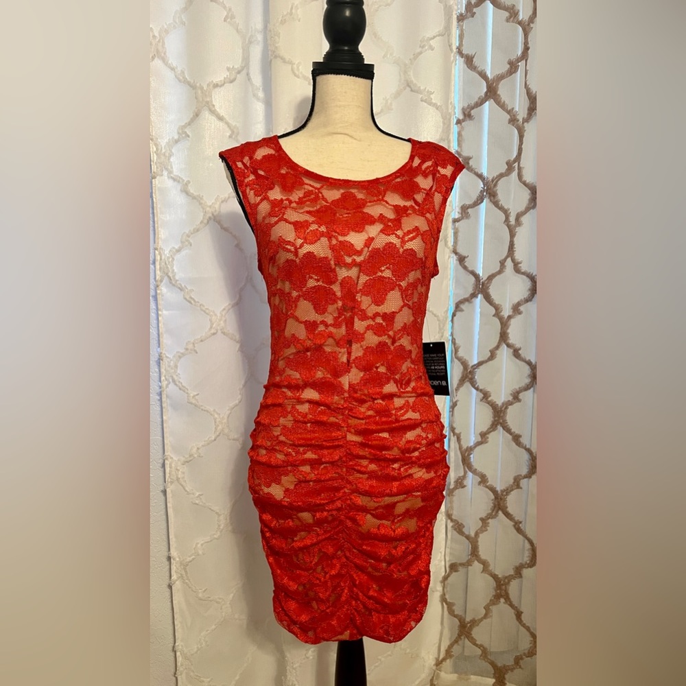 Arden B. Lace Bodycon Dress Size M NWT